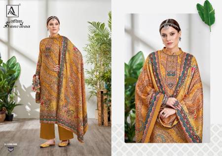 Alok Sanvikaa  Winter Wear Wholesale Dress Material Collection